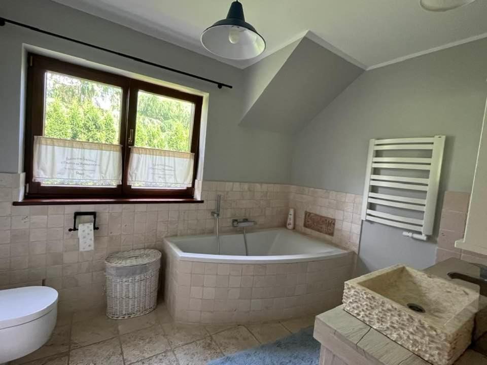 Вилла Lesna 6 - House With A Garden Bolechowice Экстерьер фото