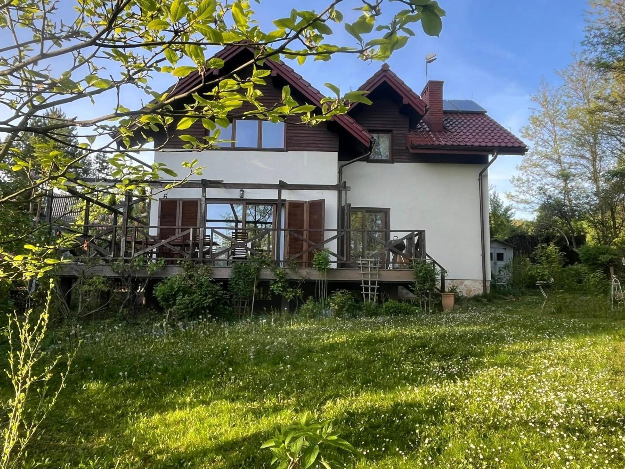 Вилла Lesna 6 - House With A Garden Bolechowice Экстерьер фото